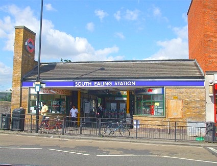 South Ealing Tube Station, London